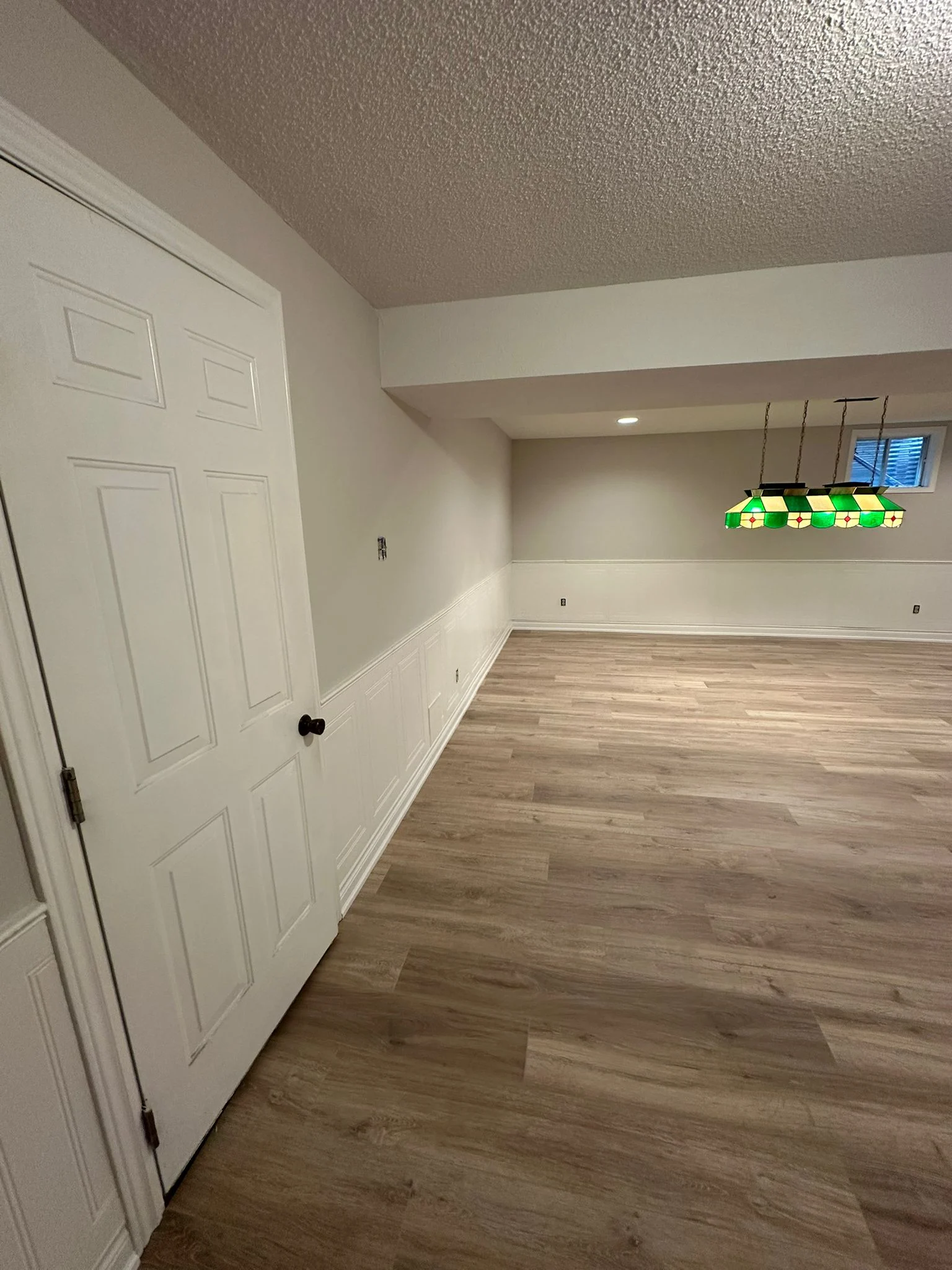 Basement storage and circulation